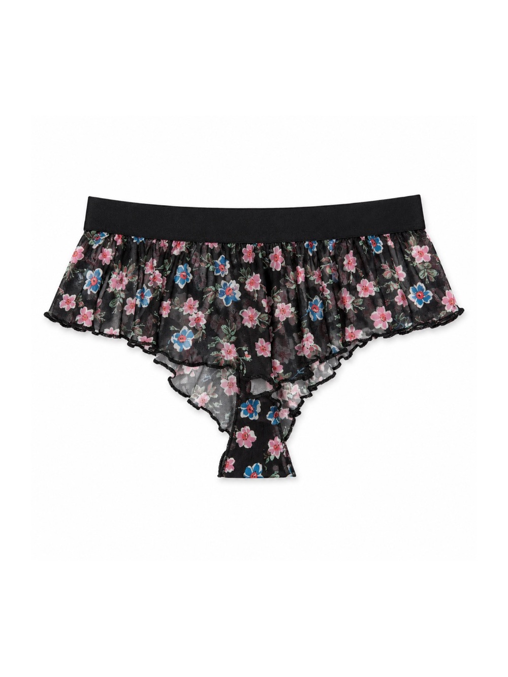 LyreBird Anthropologie Printed Skirty Floral Briefs Bottoms